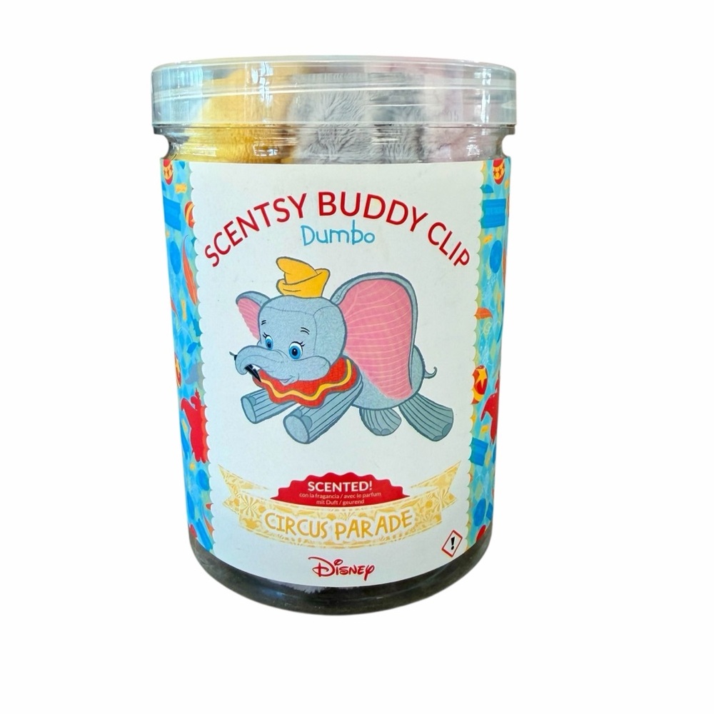 Scentsy Buddy Clip Dumbo CircusParade Scented‎ Elephant NewDiscontinued - B29